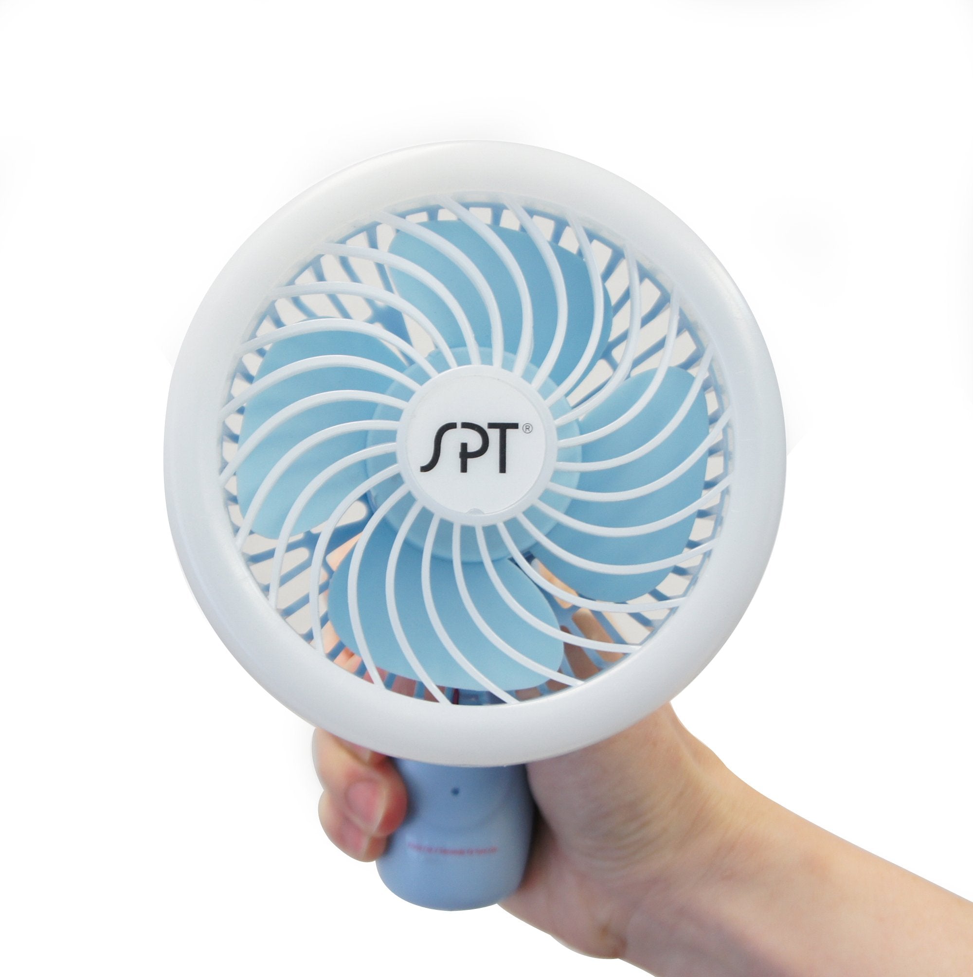 Personal Hand Held Fan   Blue